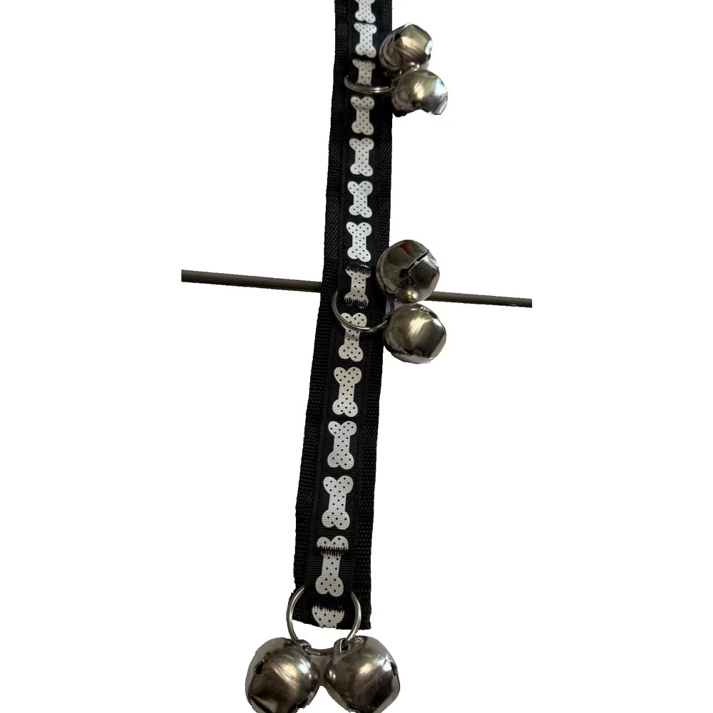 Dog Doorbell Training Bells Hanging Potty Training Jingle Bells Adjustable Strap